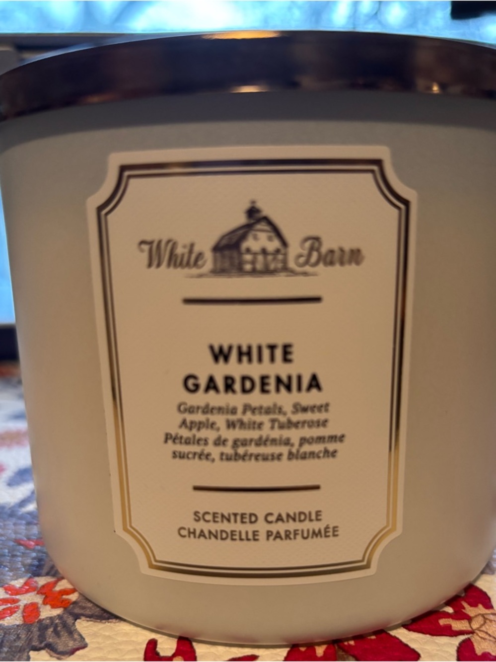 White Barn White Gardenia Scented Candle - Bath & Body Works
